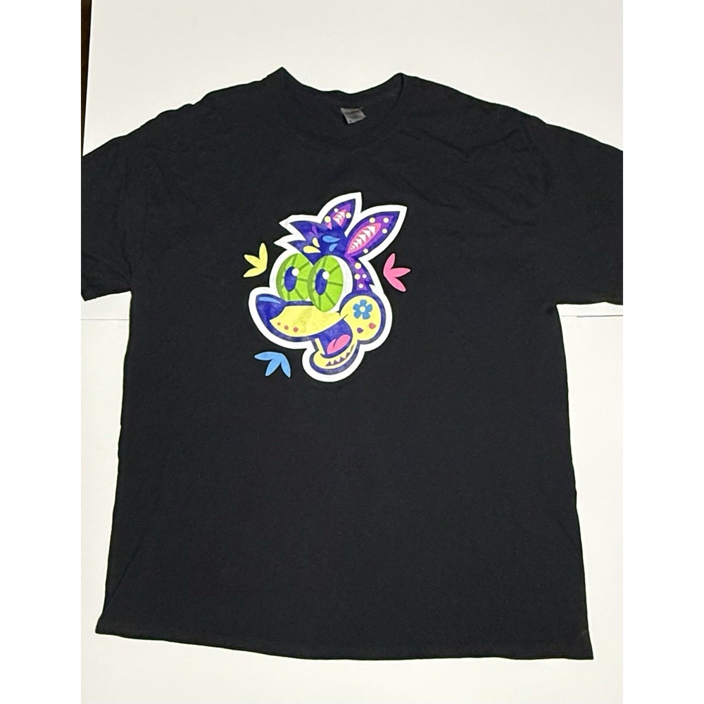 San Antonio Spurs Men's T-Shirt Fiesta Coyote Mascot - Size XL
